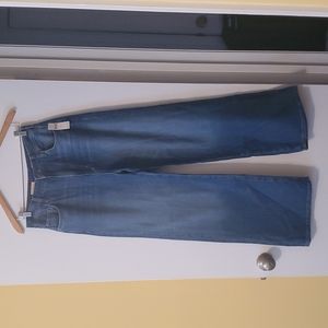 Pilcro high waisted, wide leg jeans, from Anthropologie, size 29